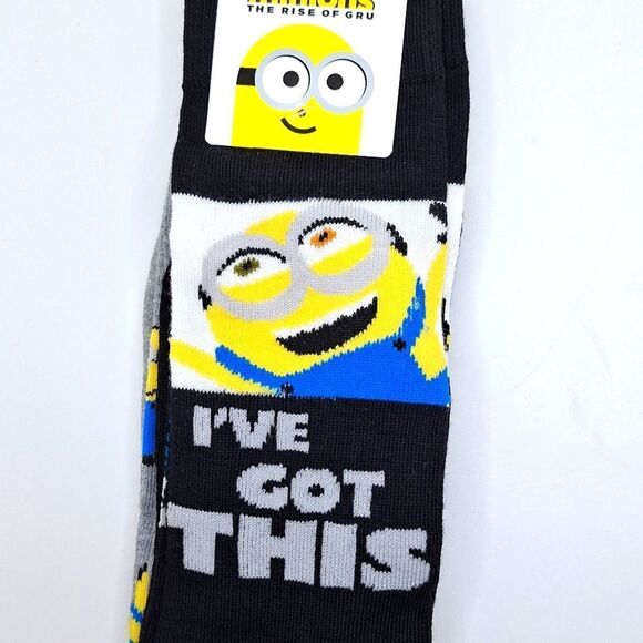 The minions movie crew socks I've git this 2 pair bundle - Picture 5 of 5